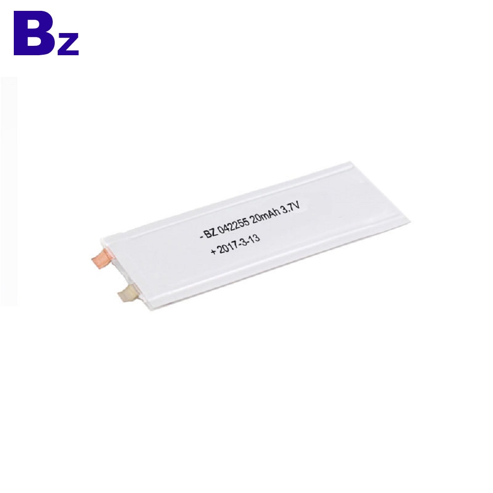 Super Thin Lipo Battery BZ 042255 20mAh 3.7V