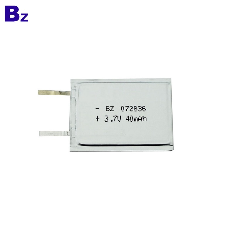 Lipo Battery for Intelligent Card 40mAh