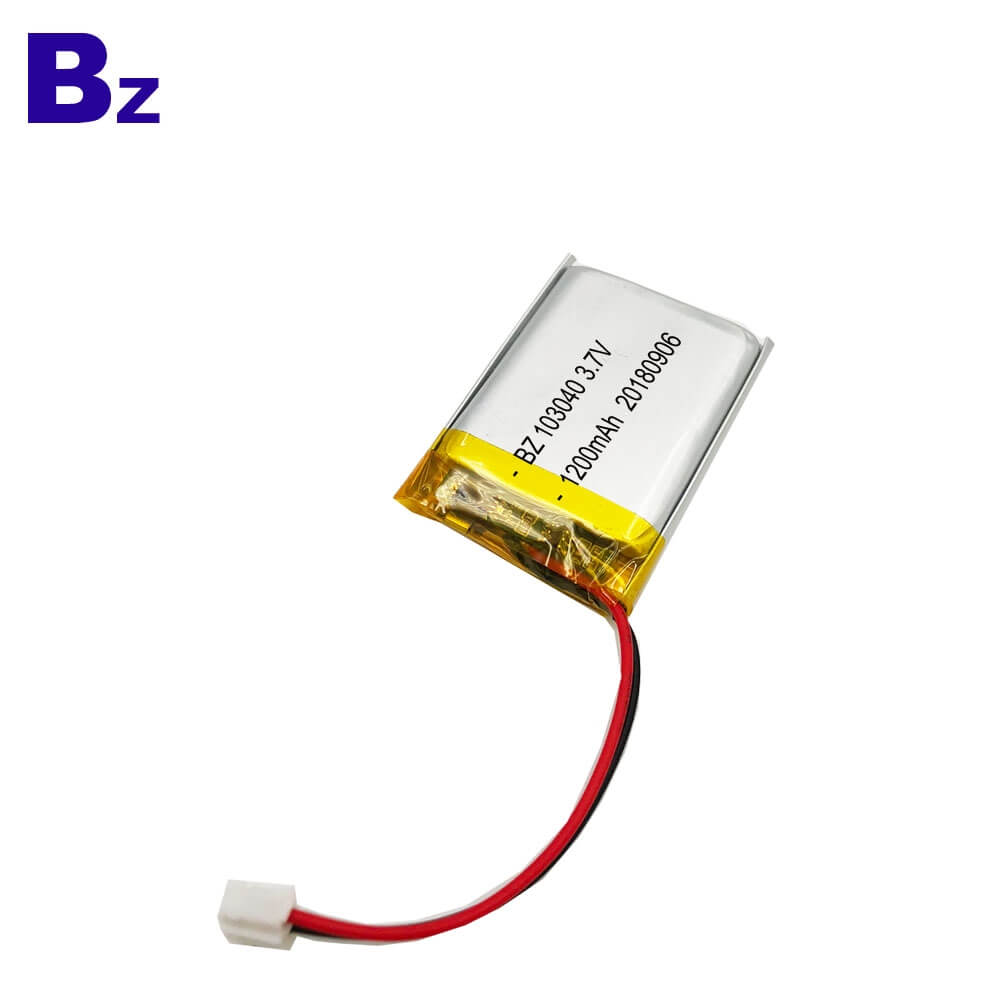 103040 1200mAh 3.7V KC Certification Li-polymer Battery