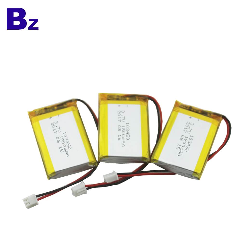 BZ 103450 1800mAh 3.7V Lipo Battery