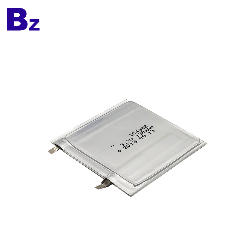 130mAh Thin Battery for Wearable Device