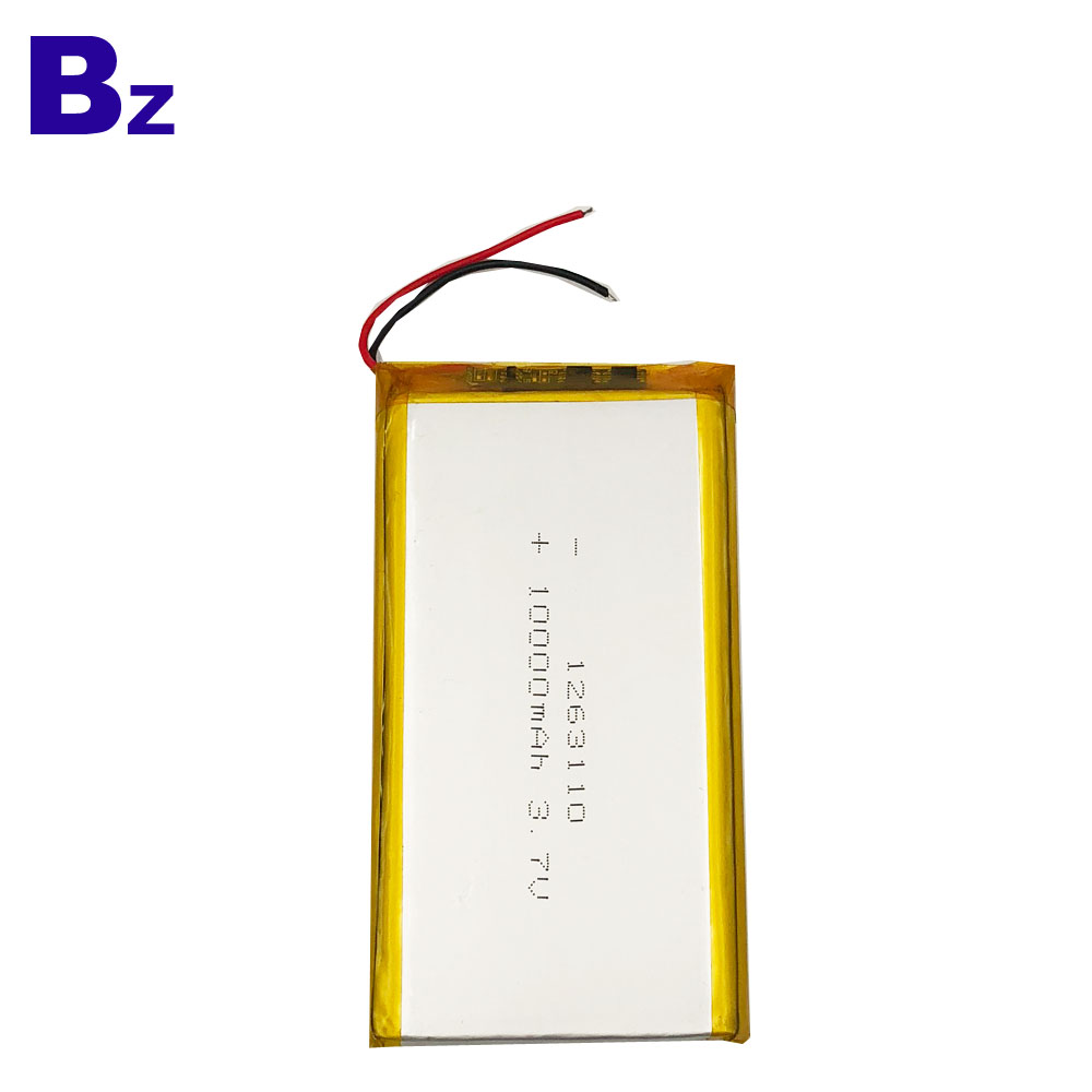 BZ 1263110 10000mAh 3.7V Lipo Battery