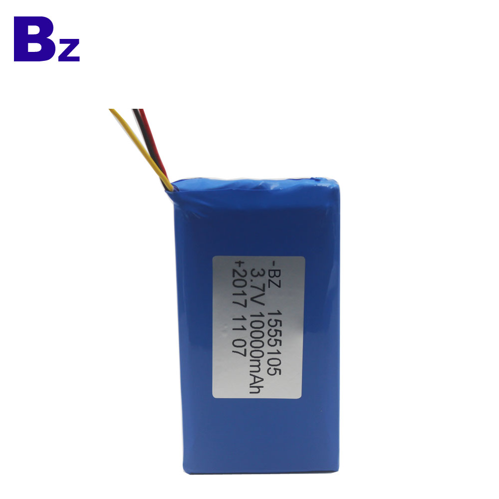 1555105 10000mAh 3.7V Polymer Li-ion Battery
