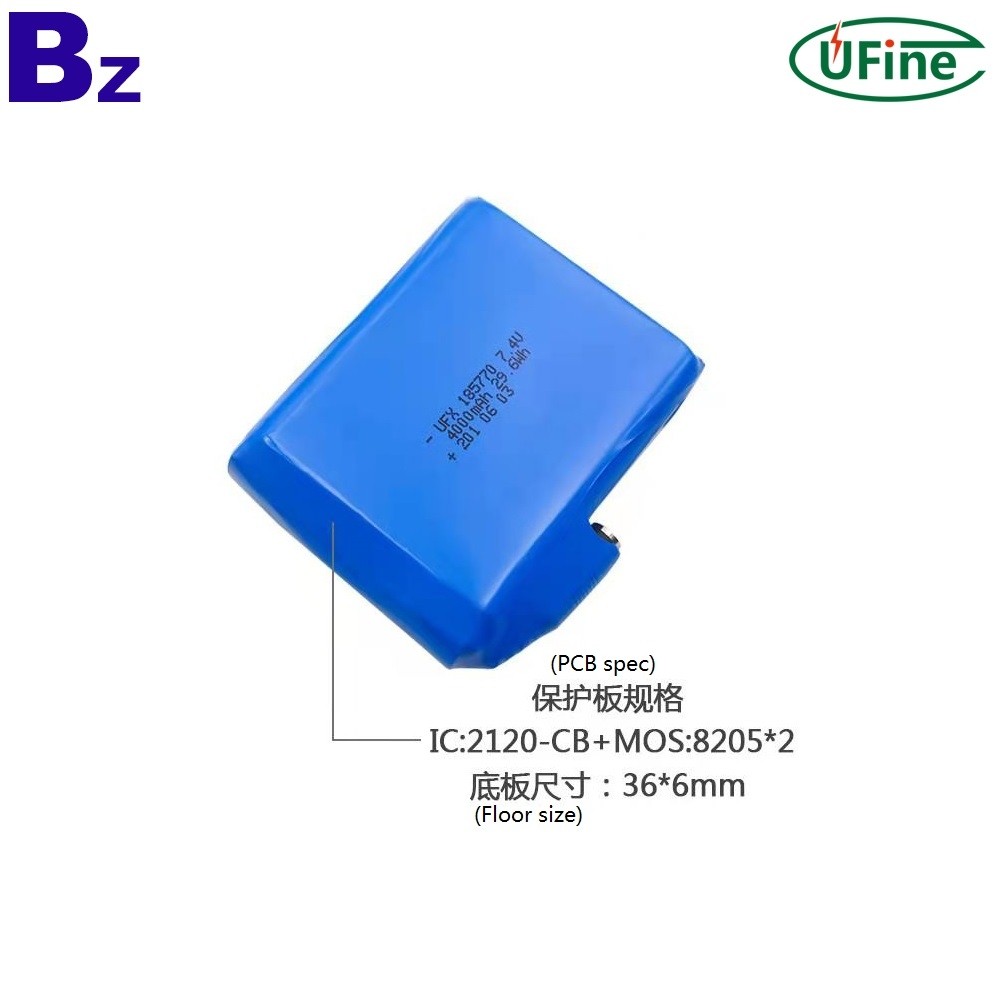 185770-2S 7.4V 4000mAh Lithium Polymer Battery