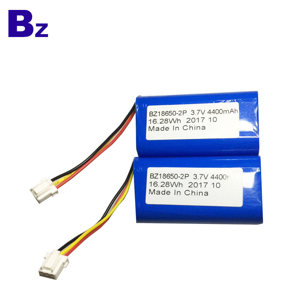 4400mAh 3.7V Cylindrical Li-ion Battery