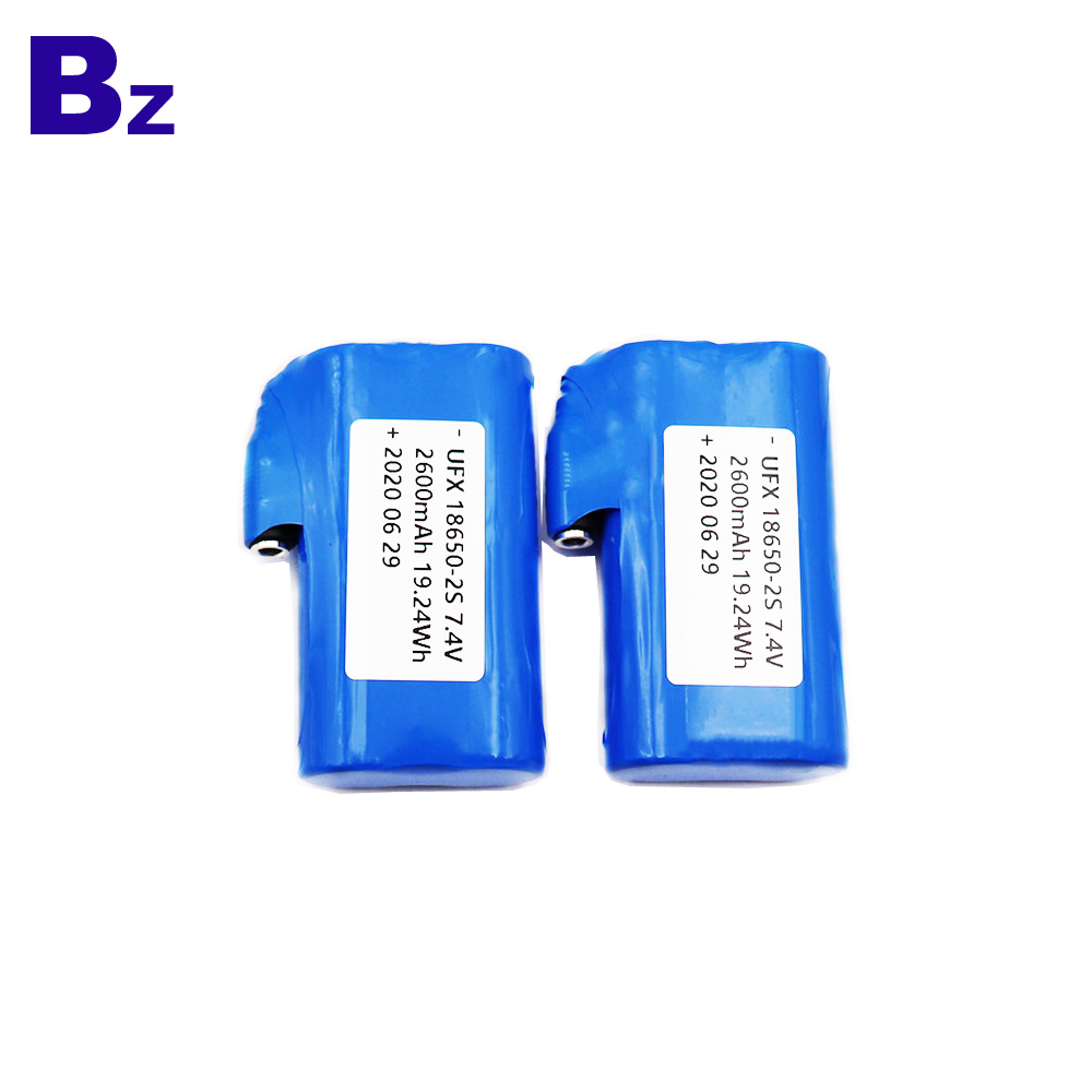 UFX 18650-2S 7.4V Li-Ion Cylindrical Battery