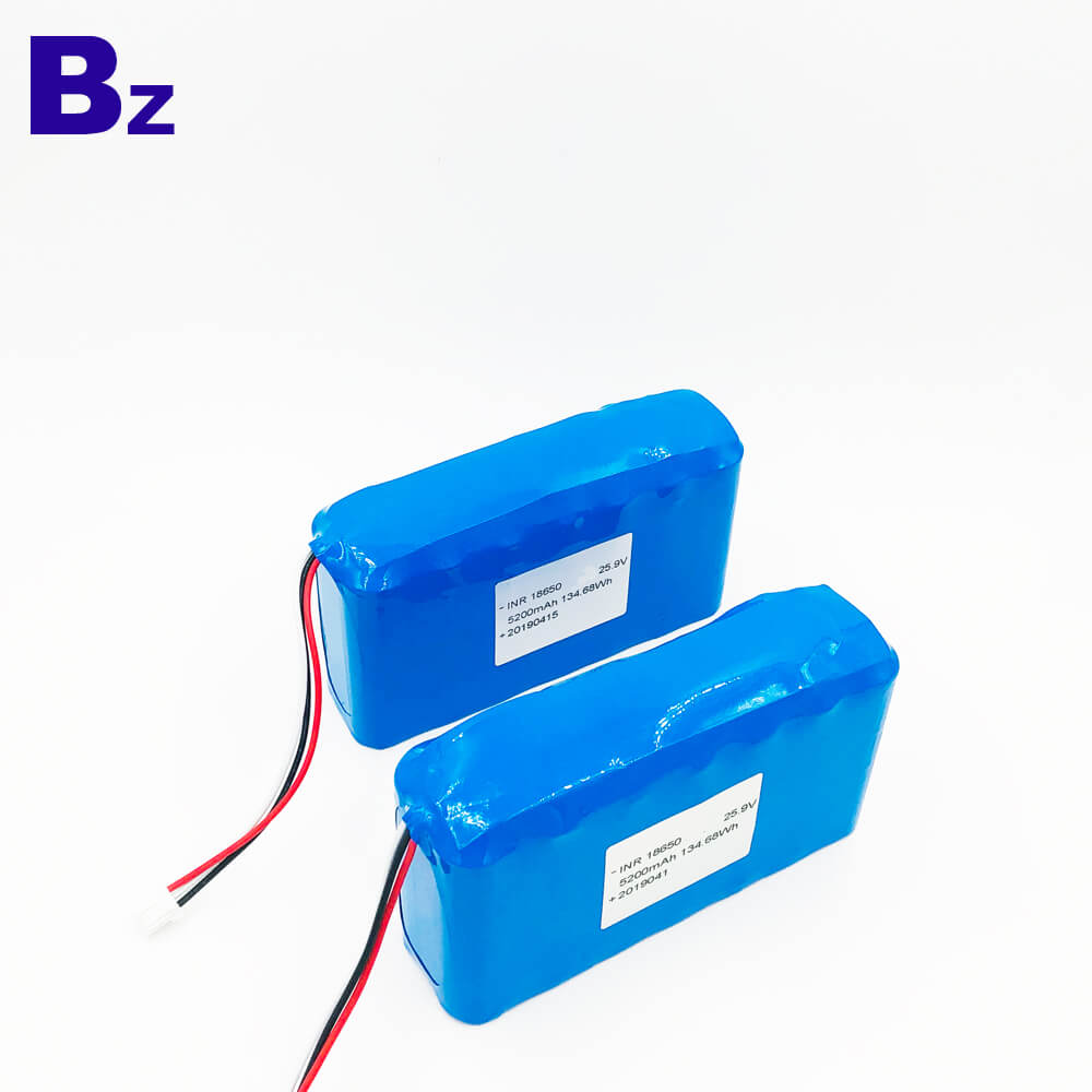 18650 7S2P 25.9V 5200mAh Li-ion Battery