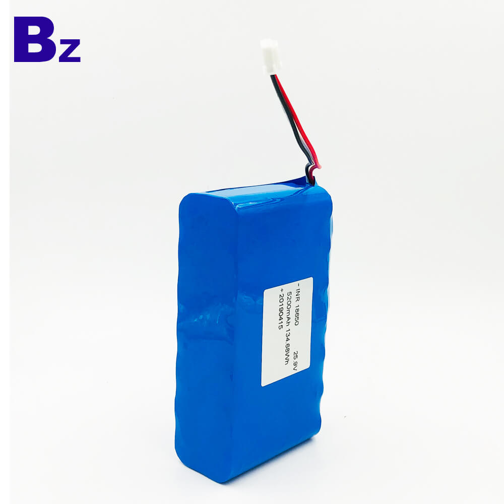 25.9V 5200mAh Li-ion Battery Packs