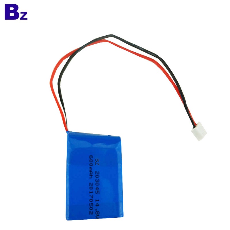 203045 4S 14.8V 600mAh Li-ion Polymer Battery