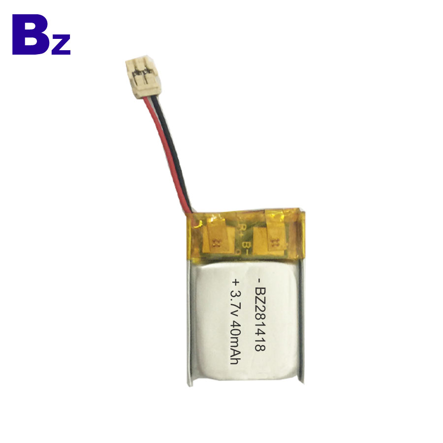 OEM Rechargeable LiPo Battery 40mAh 3.7V