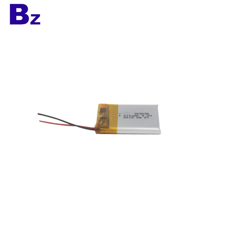 Customize 3.7V 210mAh Lipo Battery