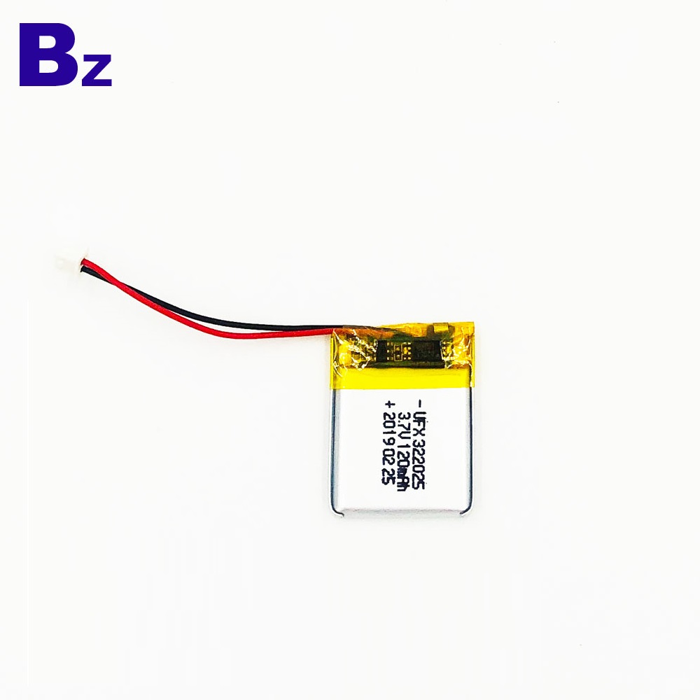 UFX 322025 120mAh 3.7V Li-ion Battery