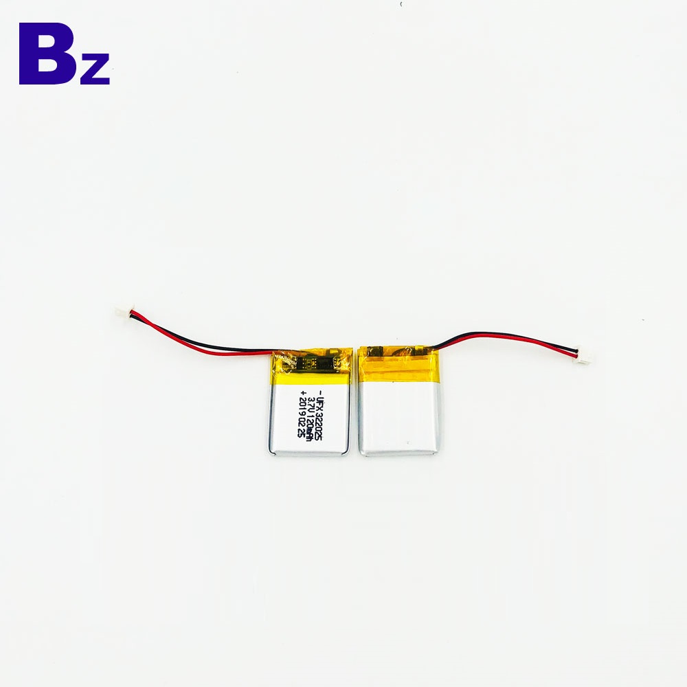 322025 120mAh 3.7V Li-ion Battery