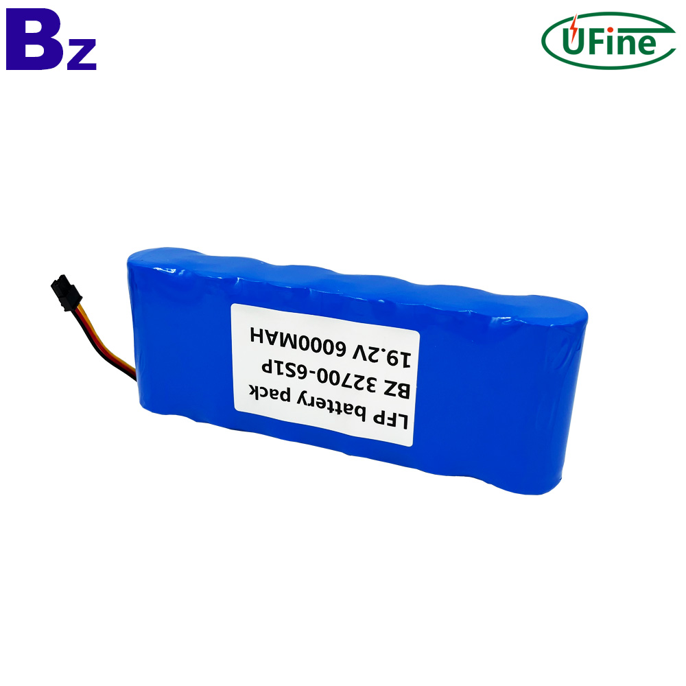 32700-6S1P 6000mAh 19.2V LFP Battery