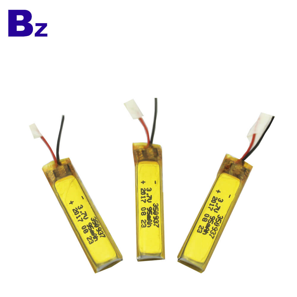 350937 95mAh 3.7V Li-Polymer Battery