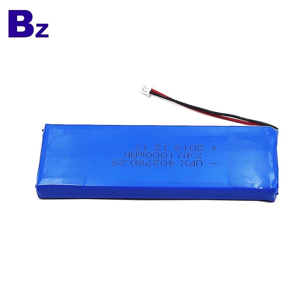 402780-2S 1000mAh 7.4V Li-Polymer Battery