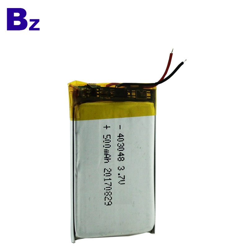 500mAh 3.7V Battery for Car DVR Devices