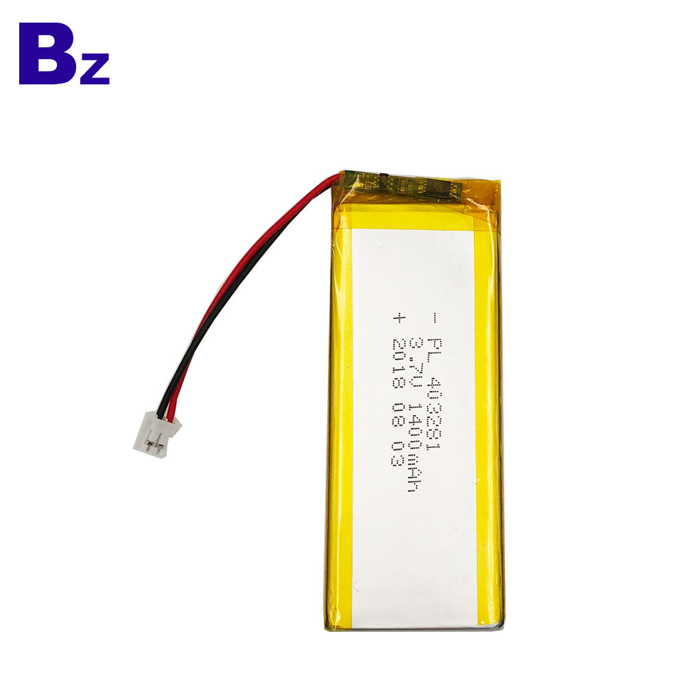 BZ 403281 3.7V 1400mAh Li-Polymer Battery
