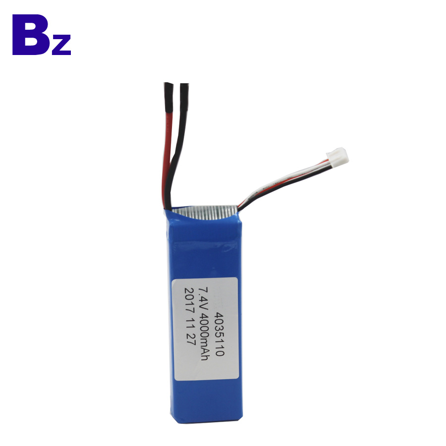 4035110 2S2P 4000mAh 7.4V 5C LiPo Battery Pack