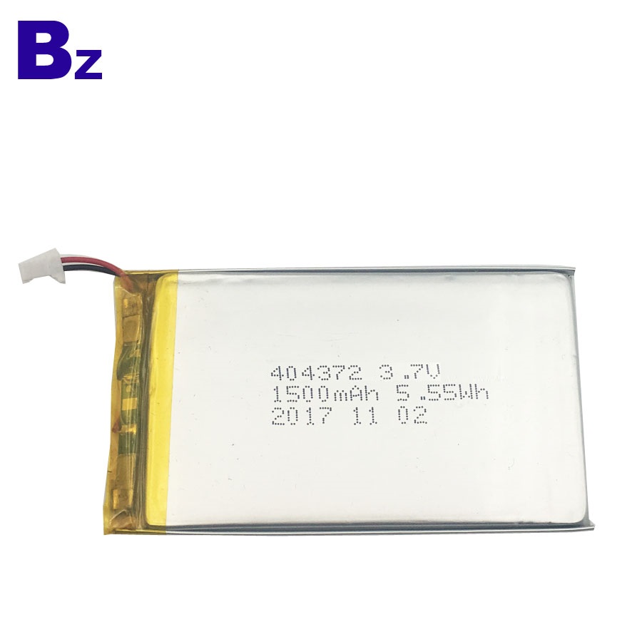 404372 1500mAh 3.7V Li-Polymer Battery