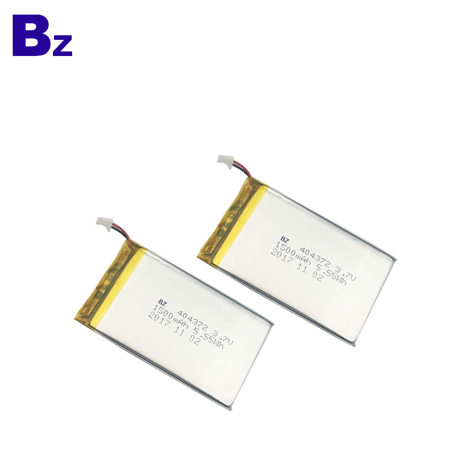 Customized Rechargeable Battery 1500mAh 3.7V