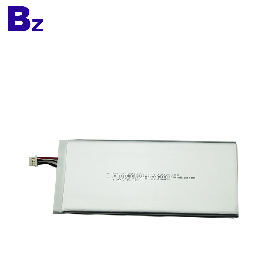 Customized 3500mah 3.7V lipo battery