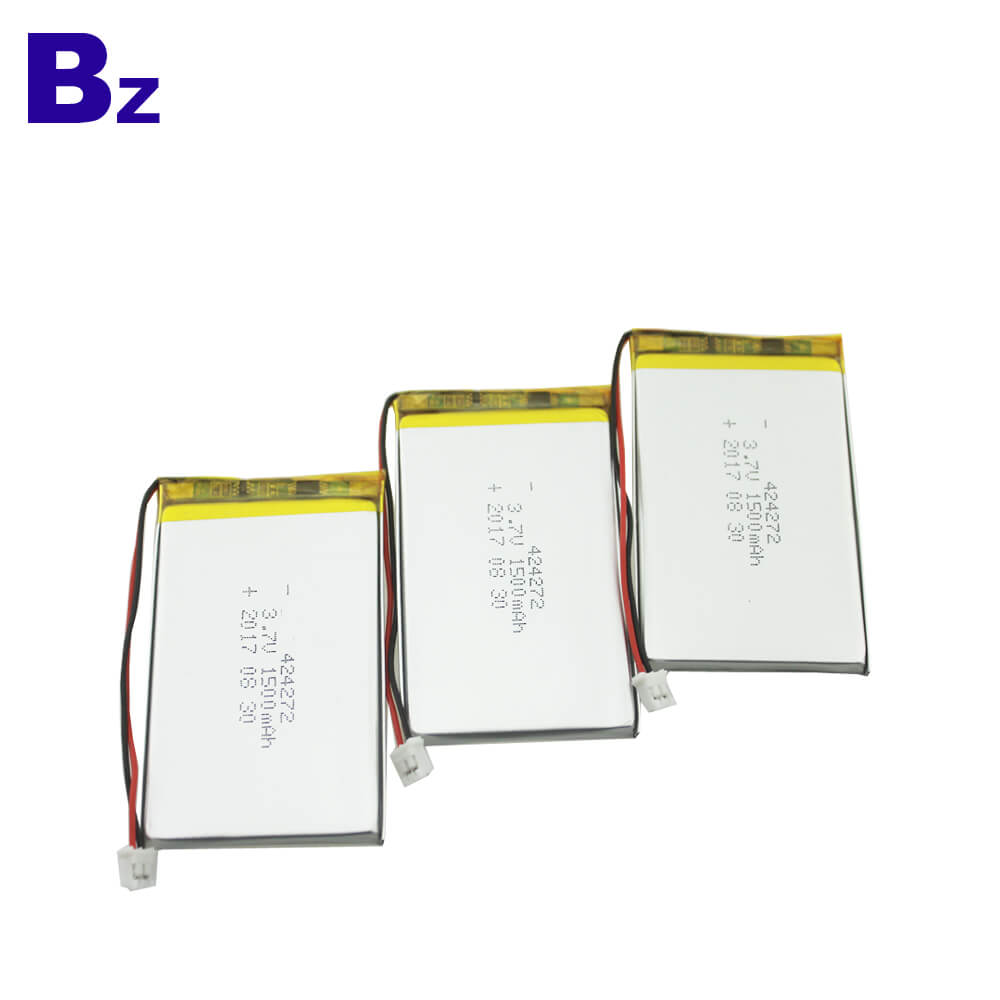 424272 1500mAh 3.7V Lipo Battery