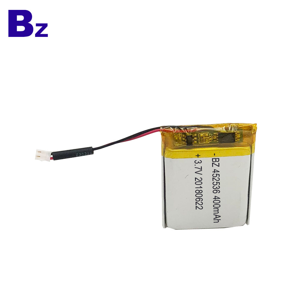 BZ 452536 400mAh 3.7V Lipo Battery
