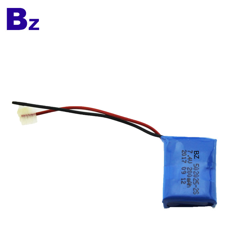 Massage Device Lipo Battery 200mAh 7.4V