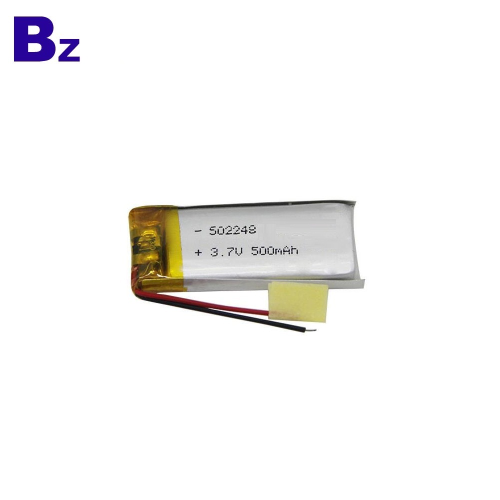 BZ 502248 500mAh 3.7V Li-ion Battery