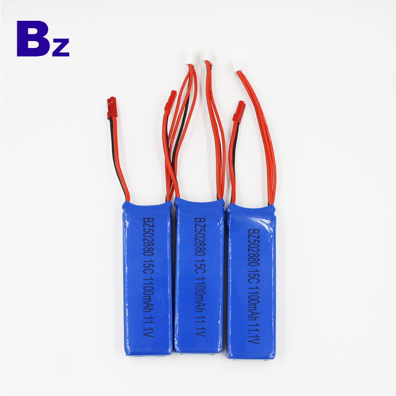 502880 1100mah 15c 11.1v High Rate Battery