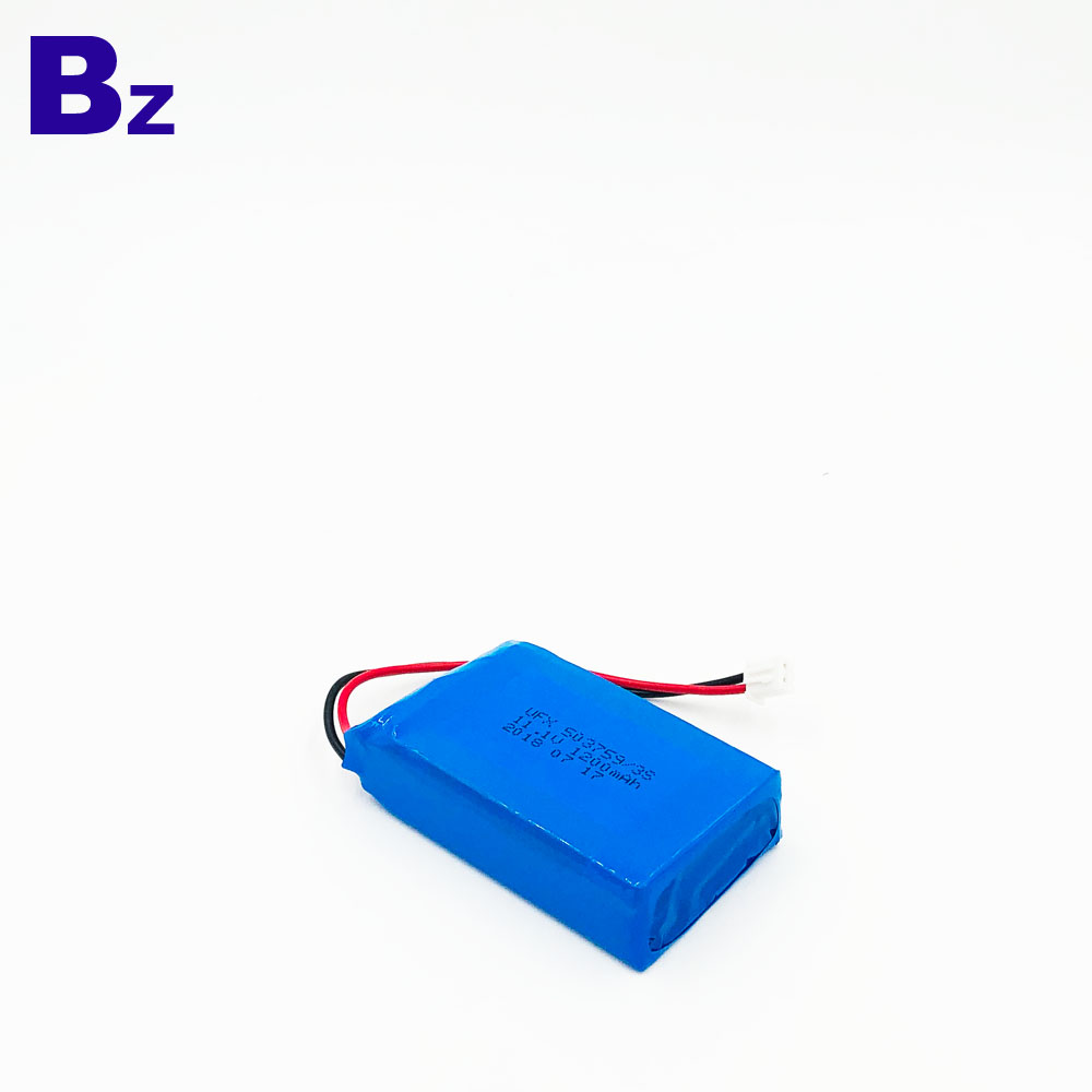 503759 3S 1200mAh 11.1V Li-ion Polymer Battery Pack