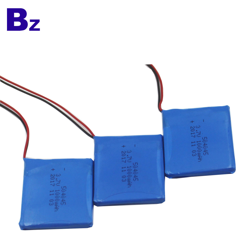 BZ 504045 3.7V 1000mAh Polymer Lithium ion Battery