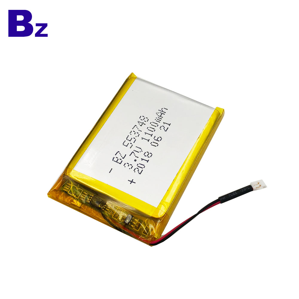 Customized Li-polymer Battery 1100mAh 3.7V