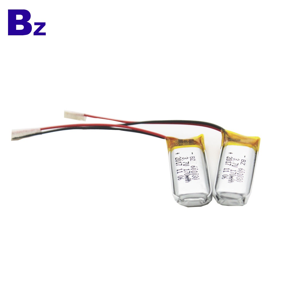 601030 170mAh 3.7V Li-ion Battery