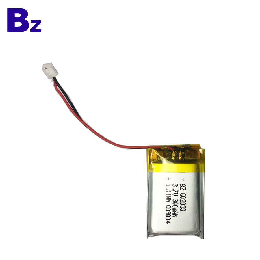 602030 300mAh 3.7V Li-Polymer Battery