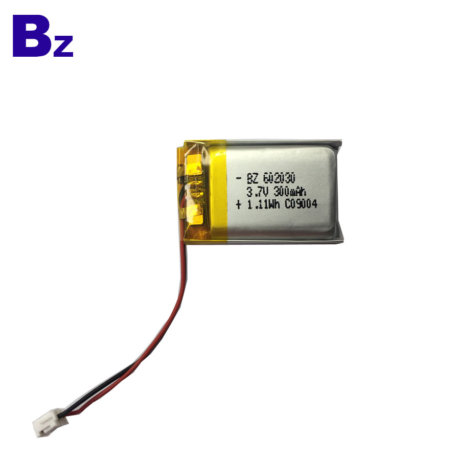 300mAh 3.7V Li-Polymer Battery