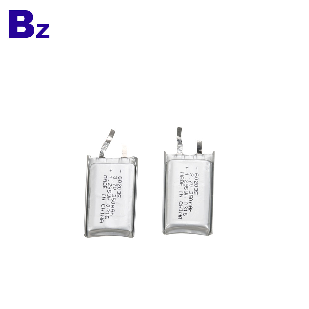 BZ 602035 350mAh 3.7V Li-ion Battery Cell
