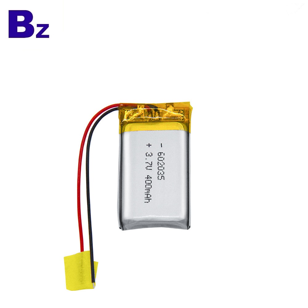 602035 400mAh 3.7V Li-ion Battery