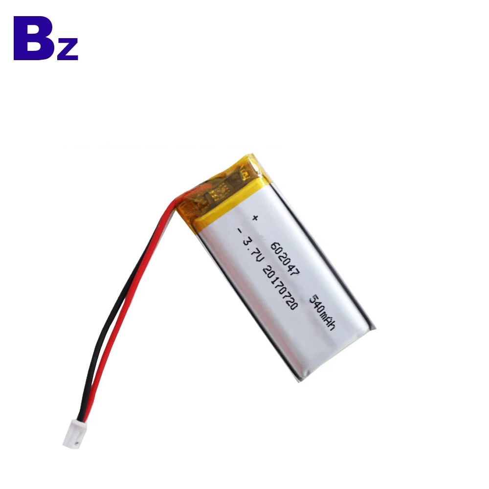BZ 602047 3.7V 540mAh Li-ion Battery