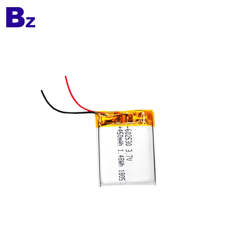 BZ 602530 450mAh 3.7V Li-ion Battery