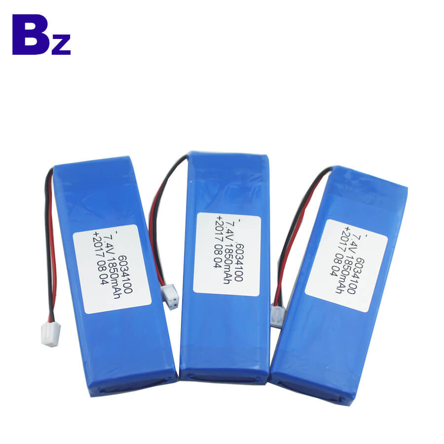 6034100 2S 1850mAh 7.4V LiPo Battery Pack