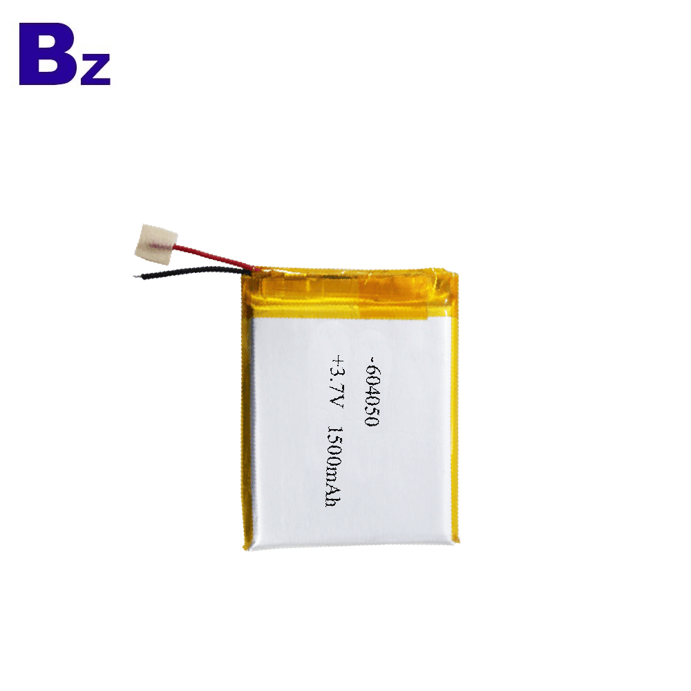 604050 1500mAh 3.7V Li-ion Battery