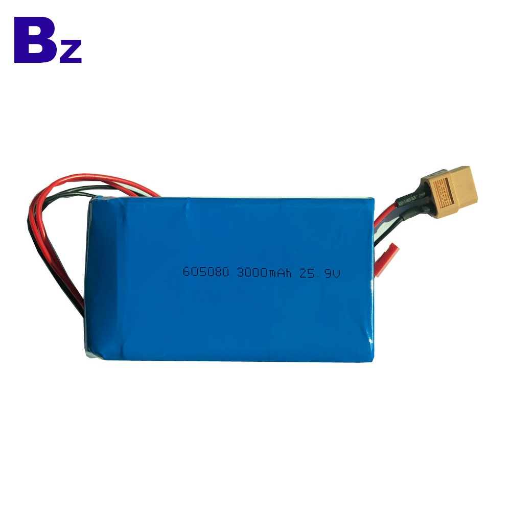 605080 7S 25.9V 3000mAh Polymer Li-ion Battery Pack