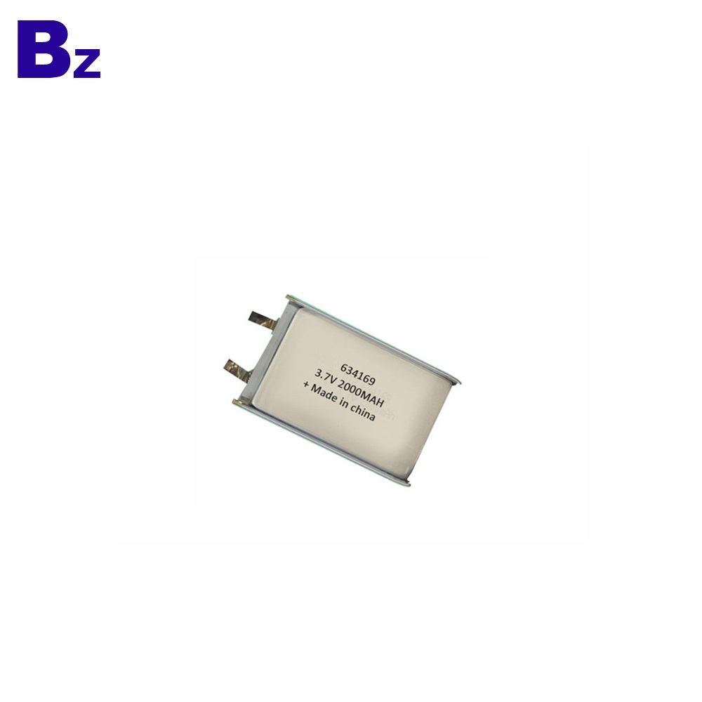 2000mAh 3.7V Battery for Bluetooth Receiver Device