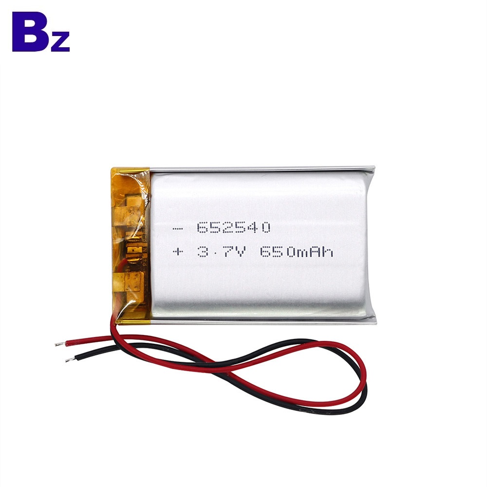 BZ 652540 650mAh 3.7V Lipo Battery