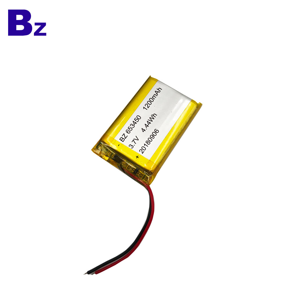 1200mAh 3.7V Li-polymer Battery