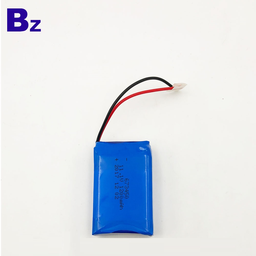 1200mAh 11.1V Polymer Li-ion Battery