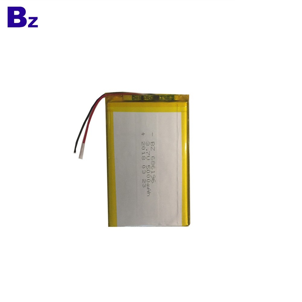 BZ 686196 5000mah 3.7V Li-polymer Battery