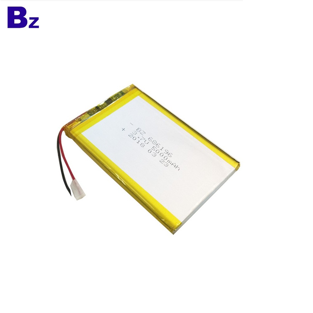 686196 5000mah 3.7V Li-polymer Battery